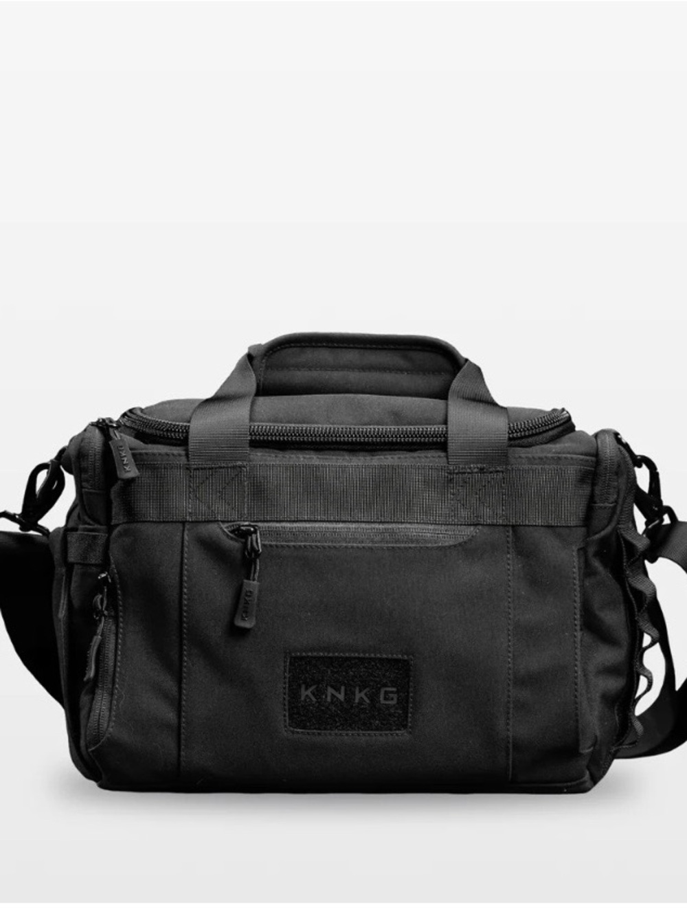Black Compact Utility Duffel Bag